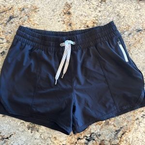 Black Vuori shorts